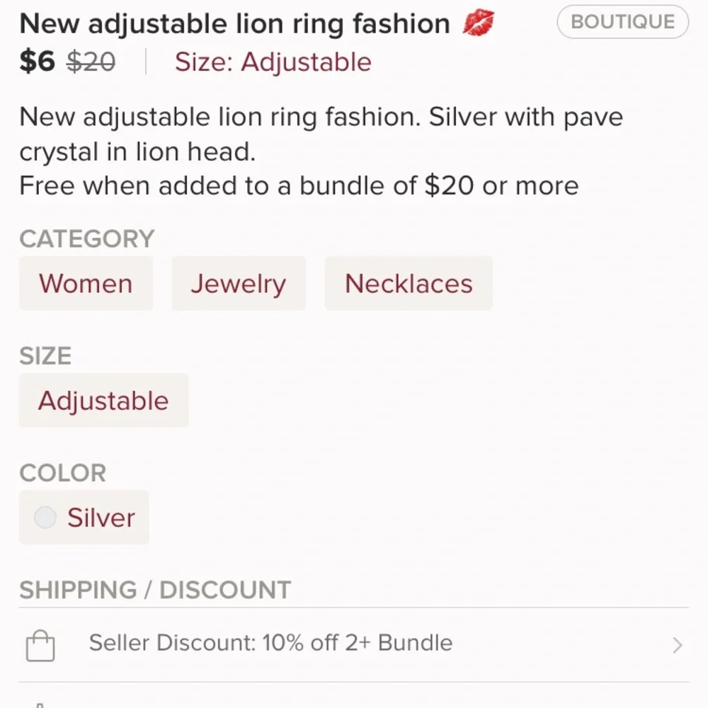 - Lion ring for Leo’s a zodiac sign in silver color